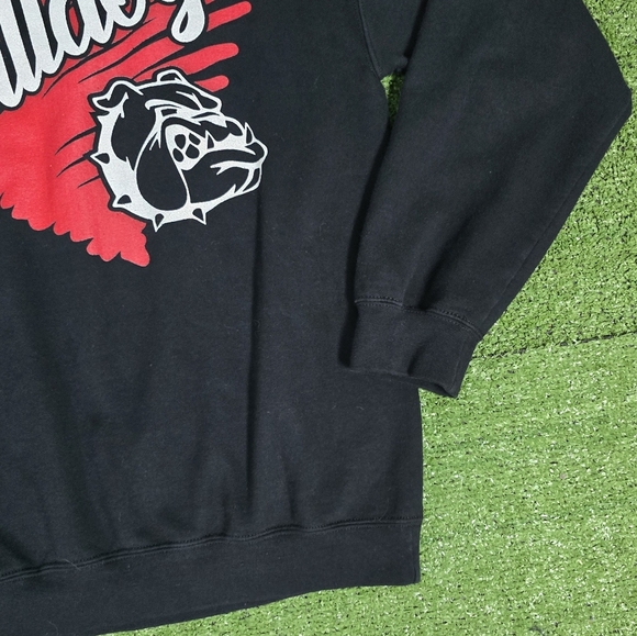 GILDAN | GEORGIA BULLDOGS MASCOT TEAM SPIRIT CASUAL CREW NECK SWEATSHIRT - Picture 8 of 13